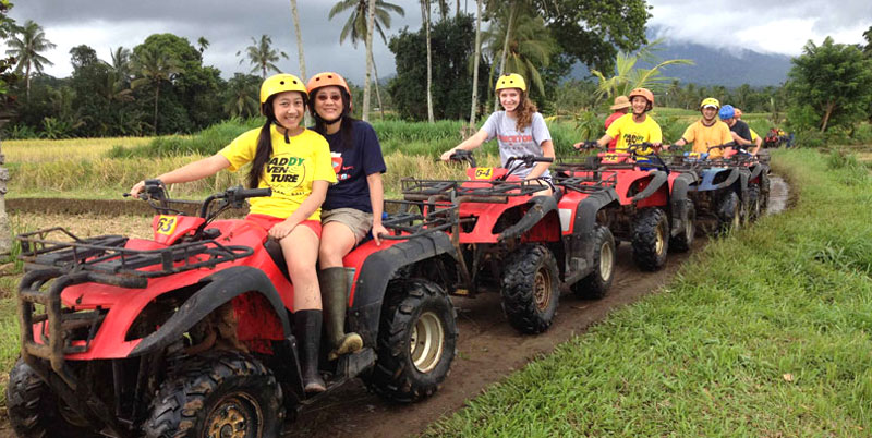 Bali ATV Ride and Tanah Lot Tour Packages