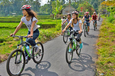 Bali Cycling and Tanah Lot Tour Packages