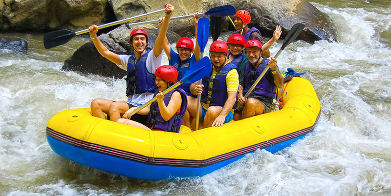 Bali Rafting + Elephant Ride + Spa Packages